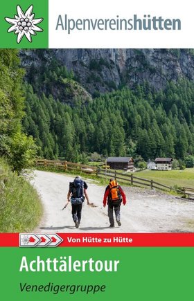 Achttälertout Broschüre Alpenverienshütten DAV