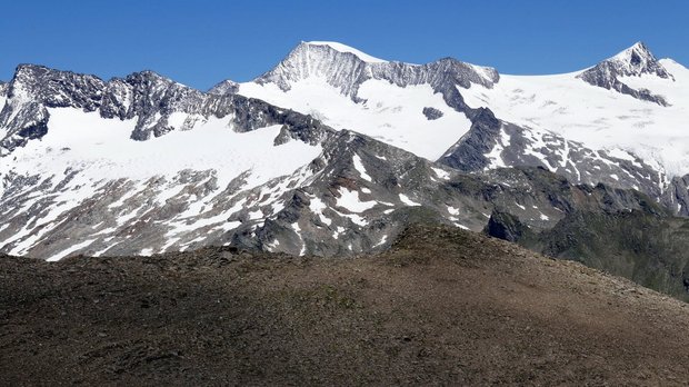 Großvenediger, Rainerhorn, der Schwarzen Wand, dem Hohen Zaun, dem Hohen Aderl