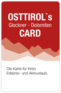 Osttirol's Glockner-Dolomiten Card-Karte| Virgental.at