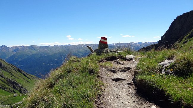 Das Etappenziel, die Bonn-Matreier-Hütte