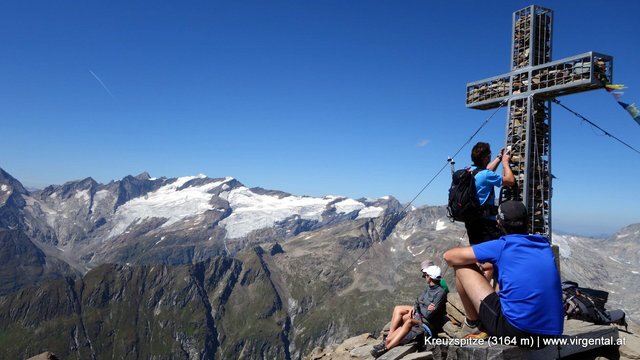 Hochalpine Wanderung auf die Kreuzspitze 3164m - Osttirol