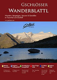 Das Gschlösser Wanderblattl, viele Tourenmöglichkeiten mit Kartenausschnitten | Virgental.at