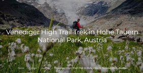 The Venediger High Trail (Höhenweg) is a multi-day trek through the Venediger Group in Austria