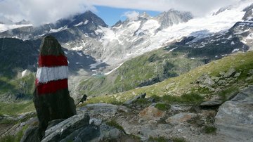 Den Simonysee unterhalb vom Reggentörl