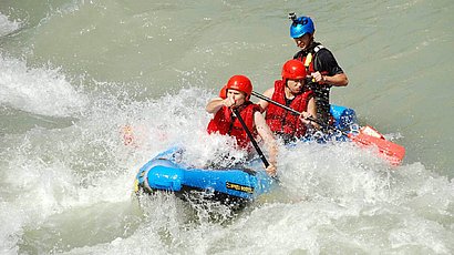 Entdecke die Faszination des Rafting in Osttirol