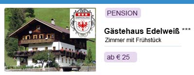 Pension Gästehaus Edelweiß in Osttirol