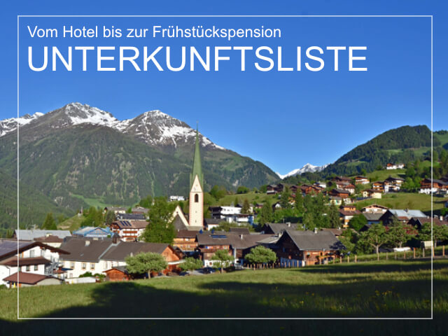 Unterkunftsliste - Sämtliche Unterkünfte im Virgenta und Matrei in Osttirol | Virgental.at