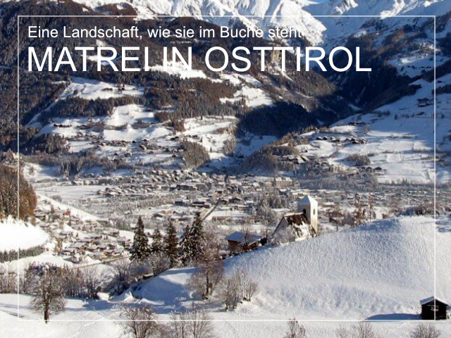 Matrei in Osttirol - Eine Landschaft, wie im Bilderbuch | Virgental.at