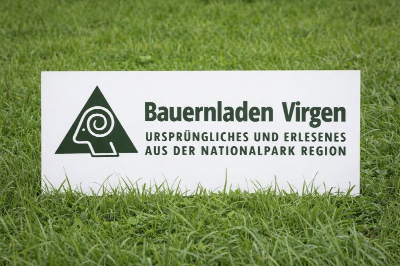 Offizielles Logo des Bauernladens Virgen - Regionaler Verkauf von Osttiroler Produkten