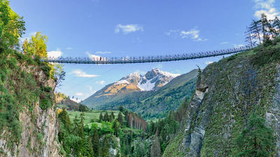 Vorschau Hängebrücke Iseltrail