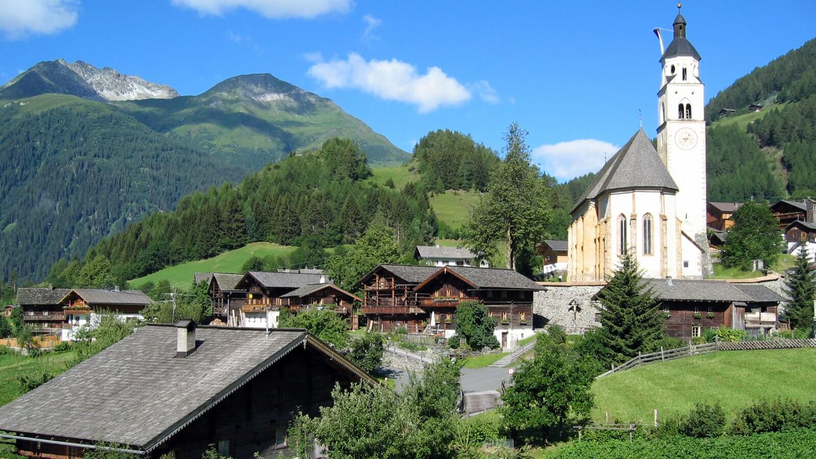Kapellen und Kirchen in Virgen in Osttirol