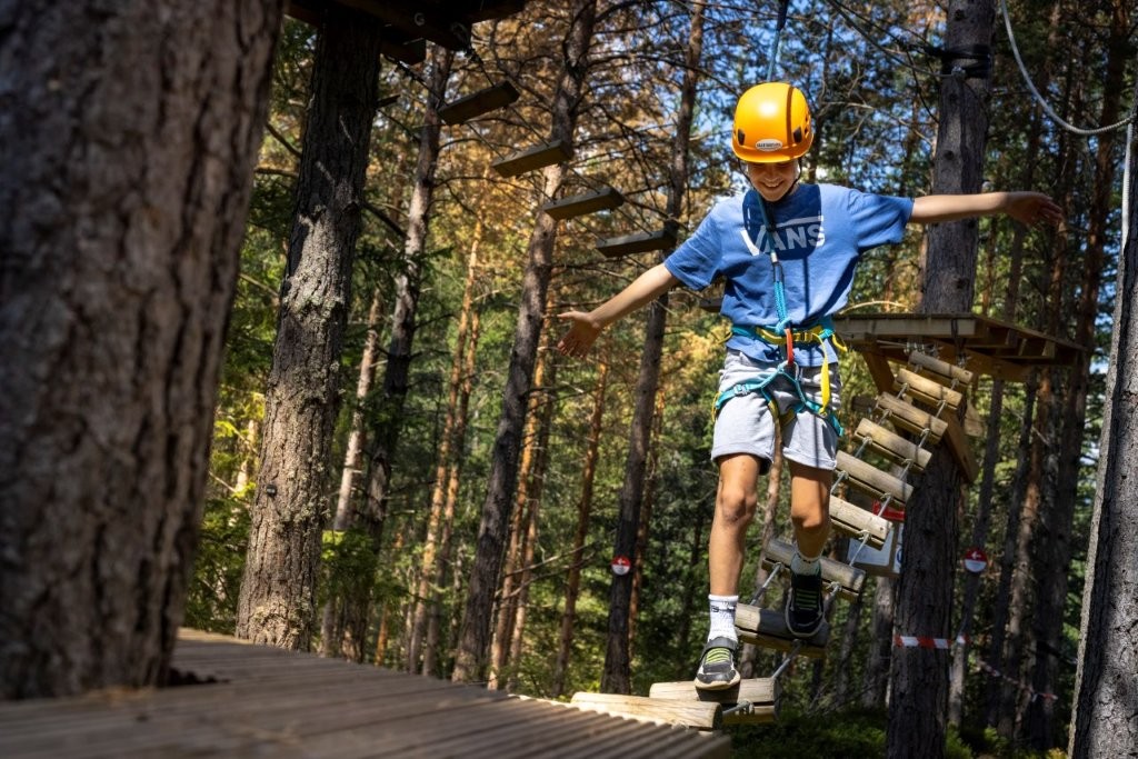 Familienabenteuer im Kletterpark Lienz