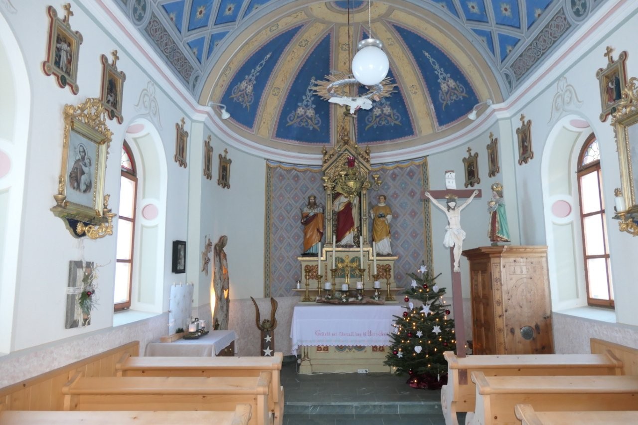 Hubertuskapelle Innenansicht Ströden