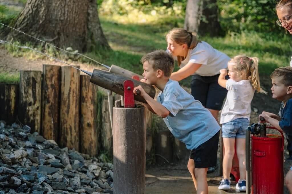 Spielbereich im Wichtelpark Sillian
