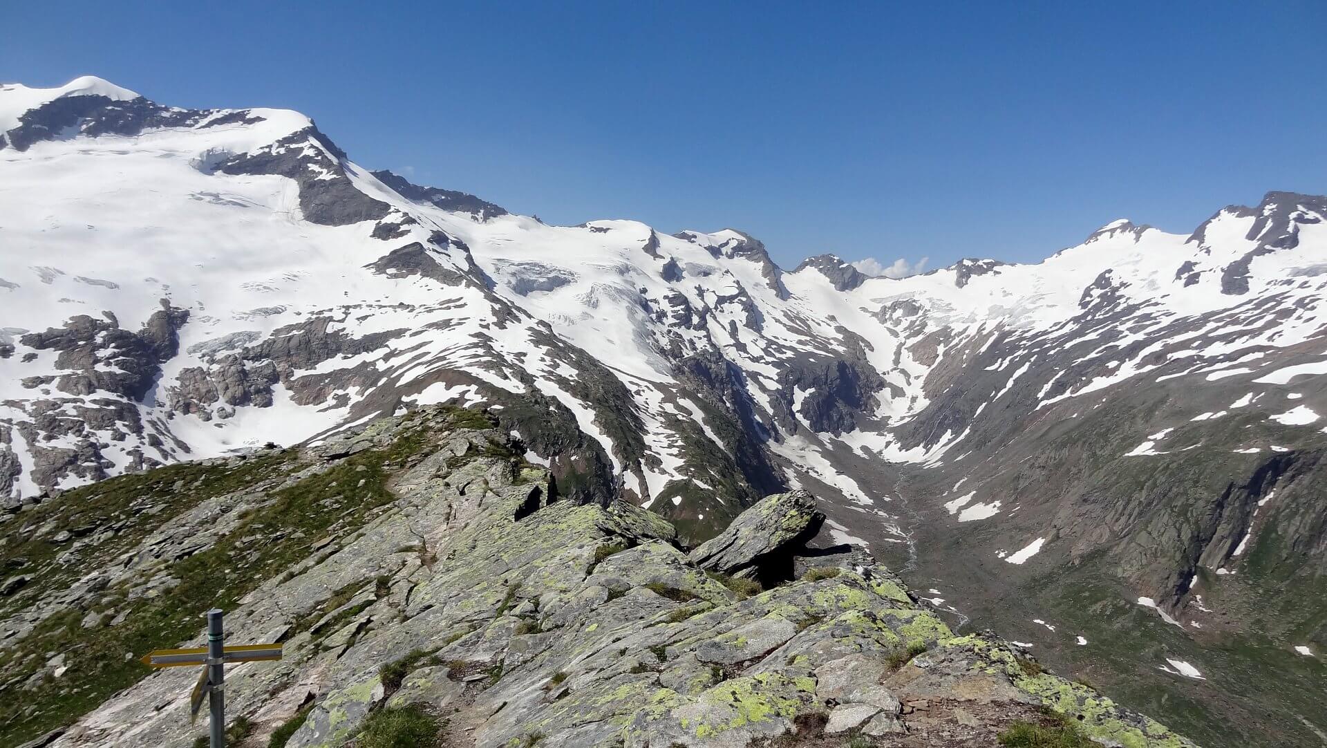Hoch Tirol Trail über das Umbaltörl zwischen Südtirol und Osttirol