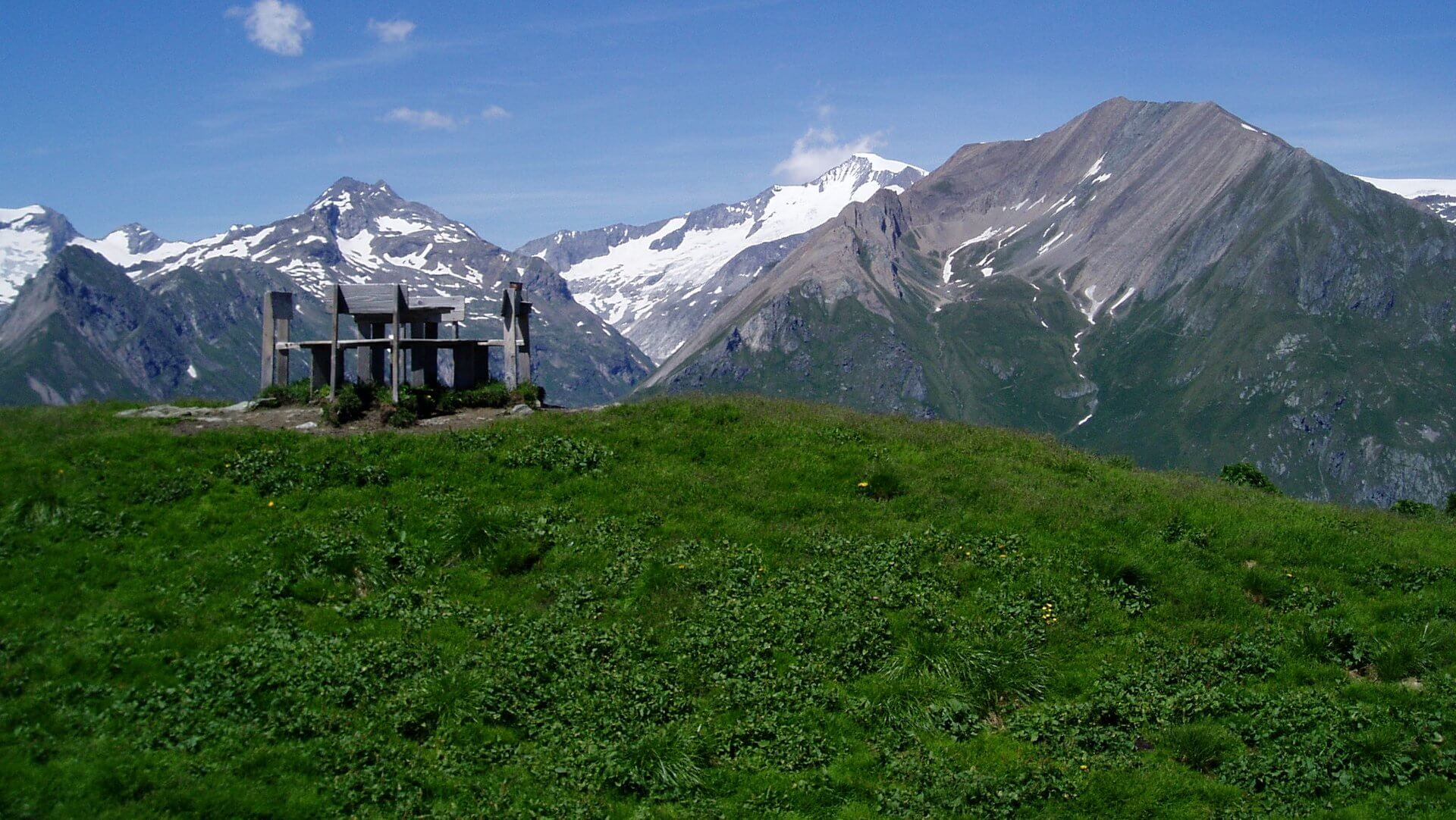 Bergpanorama im Virgental – Lasörling Höhenweg Berglandschaft am Lasörling Höhenweg und Muhs-Panoramaweg im Virgental