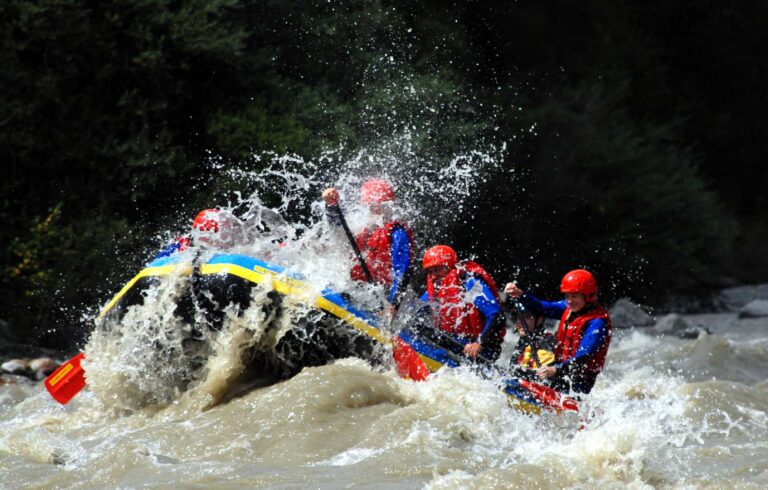 Rafting auf der Isel