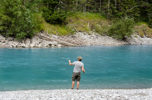 Fliegenfischen in Matrei in Osttirol und im Virgental am Wildfluss