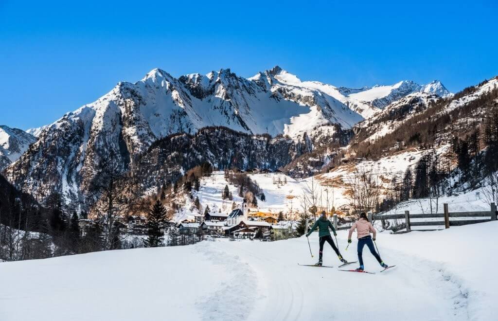 Langlaufen im Virgental