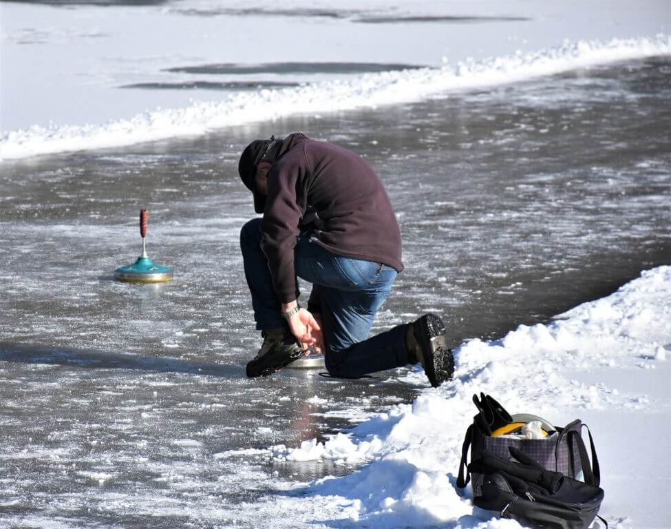 Eisstockschießen im Virgental