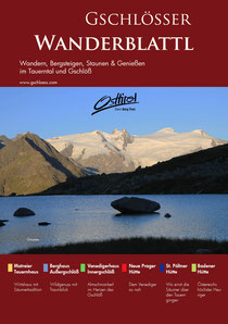 Das Gschlösser Wanderblattl, viele Tourenmöglichkeiten mit Kartenausschnitten | Virgental.at