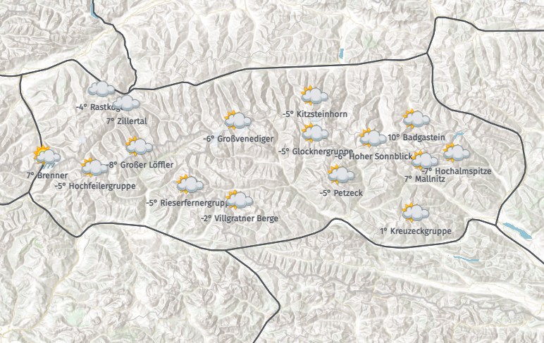 Bergwetter Vorhersage Osttirol