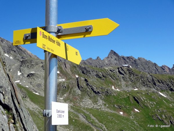 Bonn-Matreier Hütte 2.750m