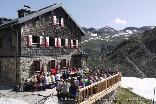 St. Pöltner Hütte 2.481m