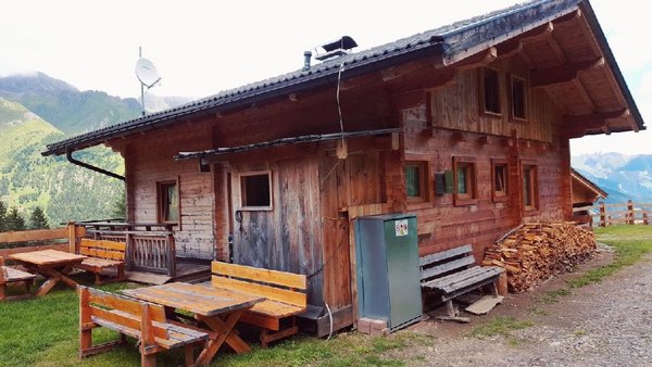 Almhütte Marcher Alm auf 1.700m