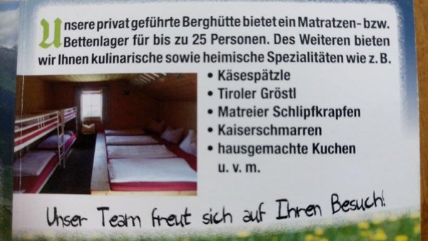 Kals-Matreier-Törl-Haus 2.207m