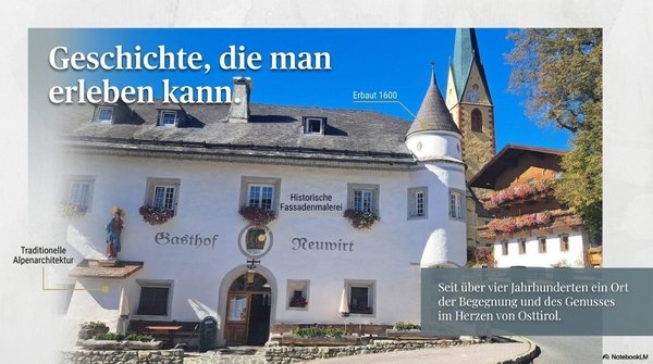 Gasthof Pension Neuwirt in Virgen