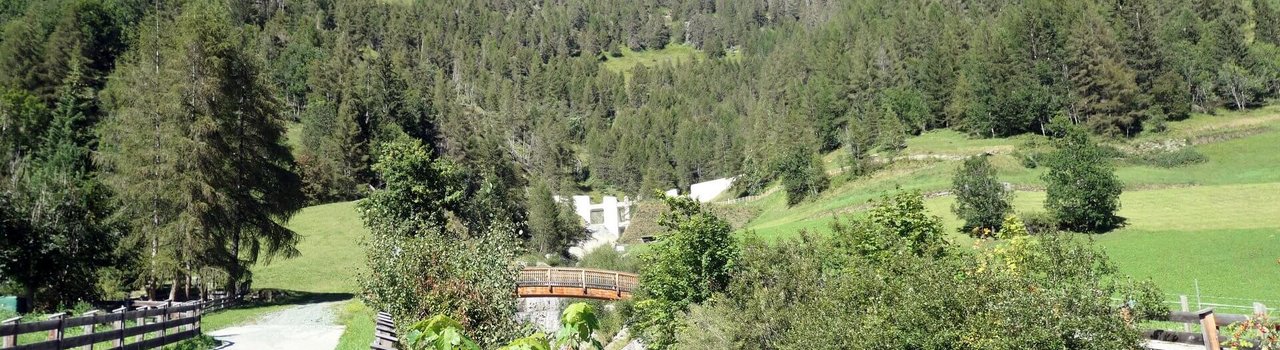 Der Muren- und Lawinenbrecher in Prägraten a.G. am Timmelbach