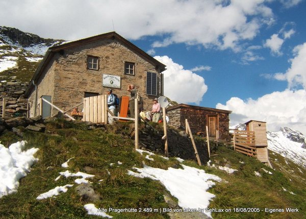 Alte Pragerhütte 2.489m